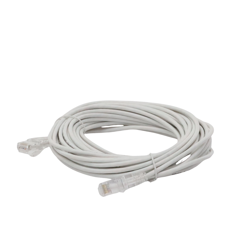 Cable de Parcheo Slim UTP Cat6A - 10 Metros (32.81 Pies) Blanco, Di?metro Reducido (28 AWG) - Image 2