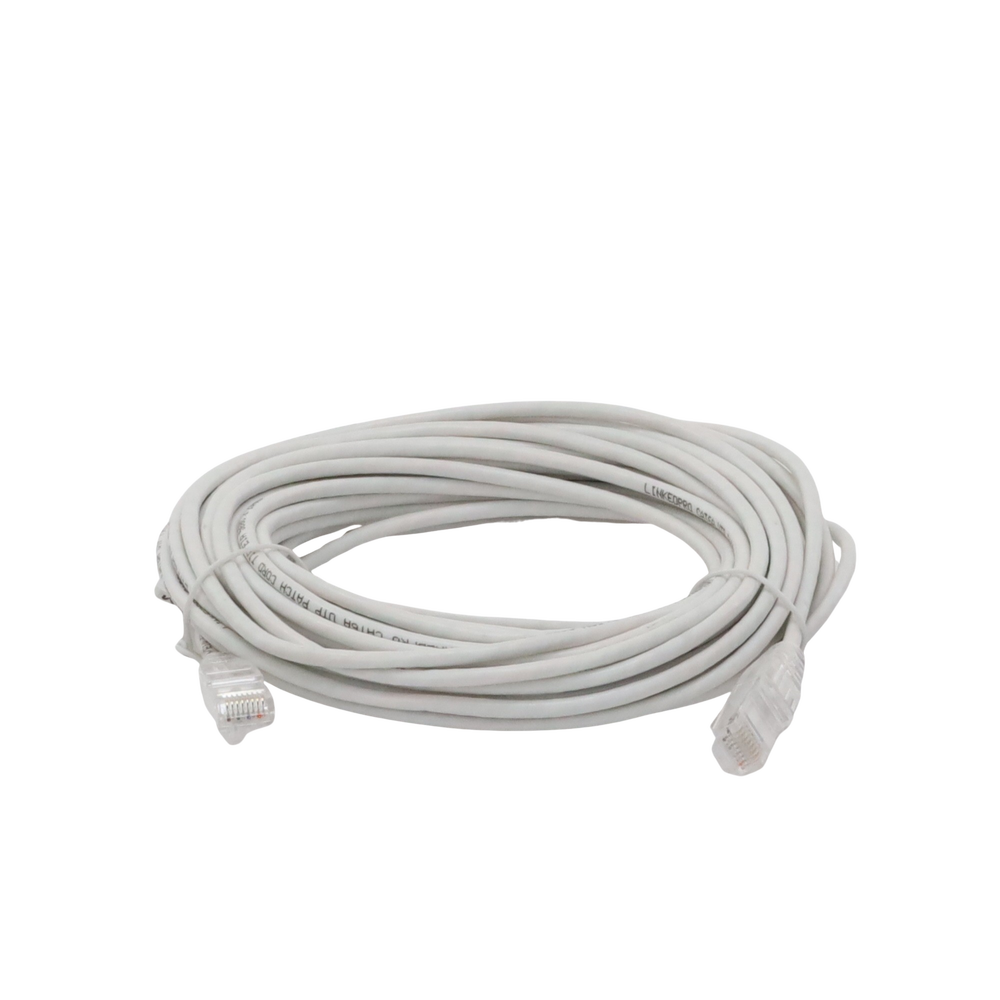 Cable de Parcheo Slim UTP Cat6A - 10 Metros (32.81 Pies) Blanco, Di?metro Reducido (28 AWG) - Image 3