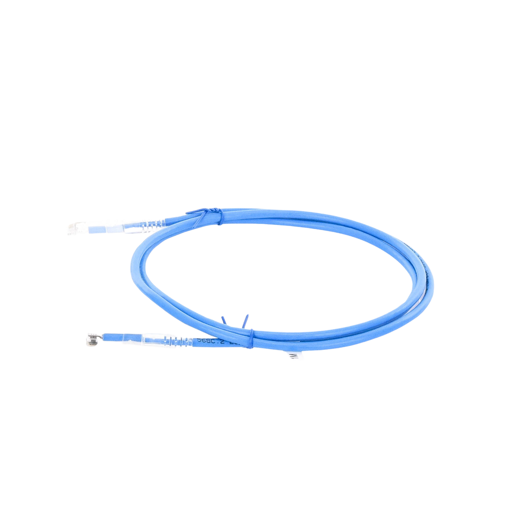 Cable de Parcheo Slim UTP Cat6A - 1 Metro (3.28 Pies) Azul, Di?metro Reducido (28 AWG) - Image 2