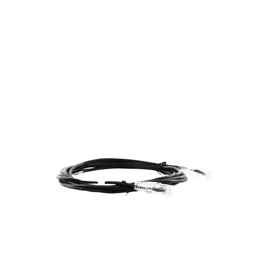 Cable de Parcheo Slim UTP Cat6A - 3 Metros (9.84 Pies) Negro, Di?metro Reducido (28 AWG) - Image 4