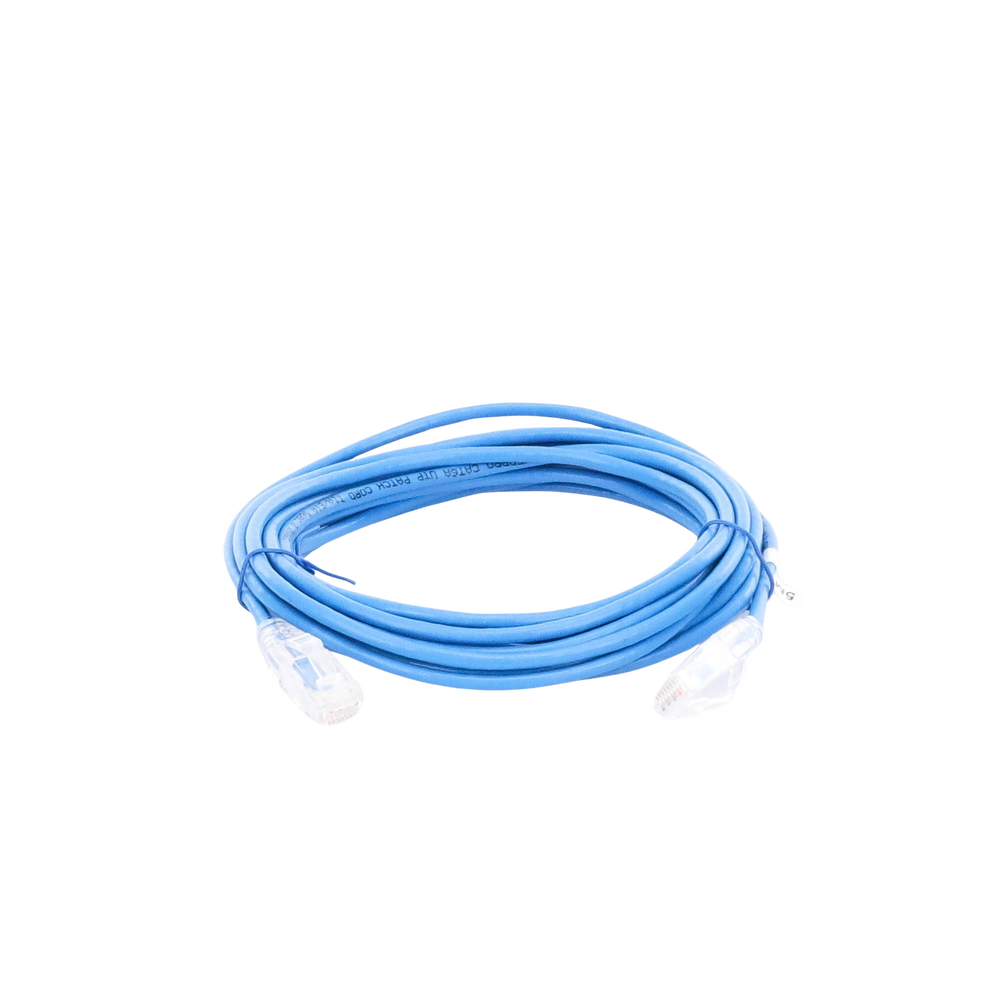 Cable de Parcheo Slim UTP Cat6A - 3 Metros (9.84 Pies) Azul, Di?metro Reducido (28 AWG) - Image 3