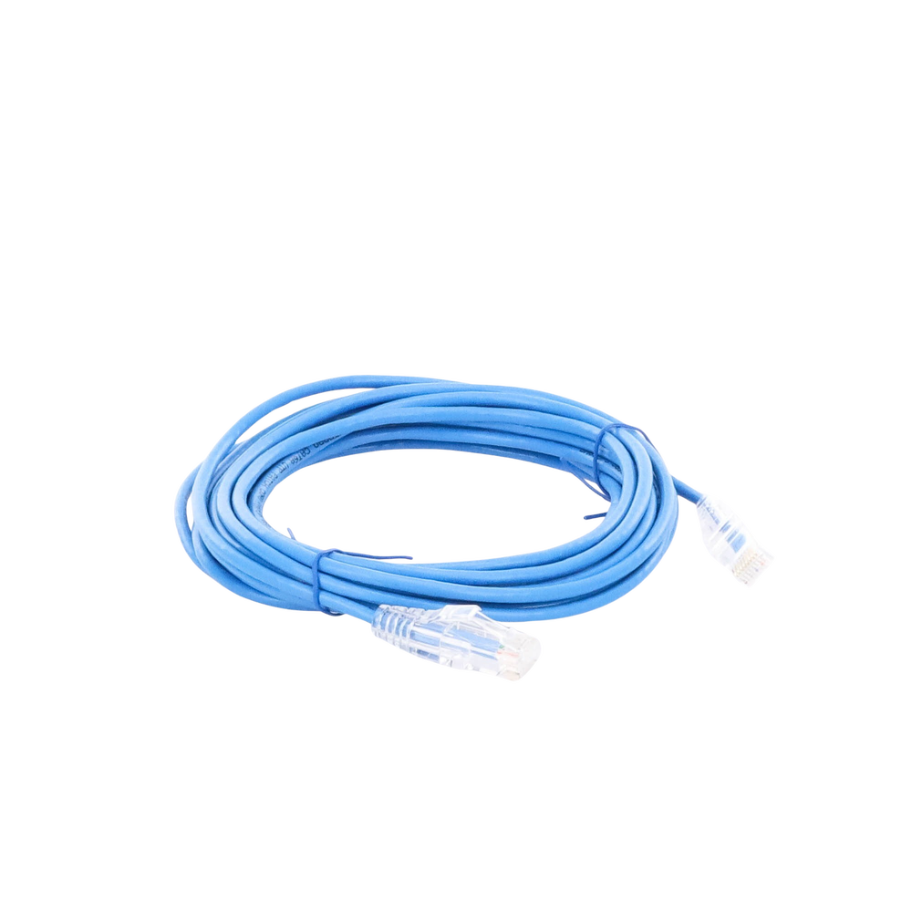 Cable de Parcheo Slim UTP Cat6A - 3 Metros (9.84 Pies) Azul, Di?metro Reducido (28 AWG) - Image 5