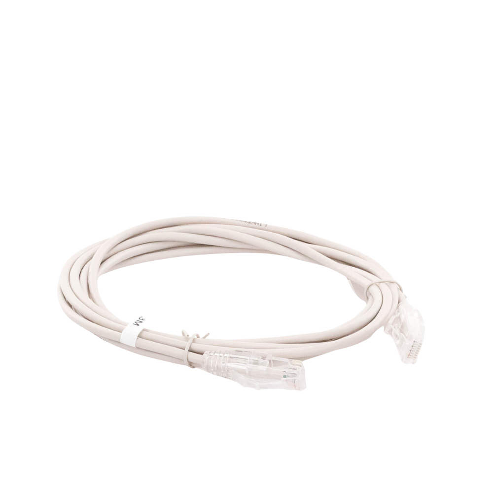 Cable de Parcheo Slim UTP Cat6A - 3 Metros (9.84 Pies) Gris, Di?metro Reducido (28 AWG) - Image 3