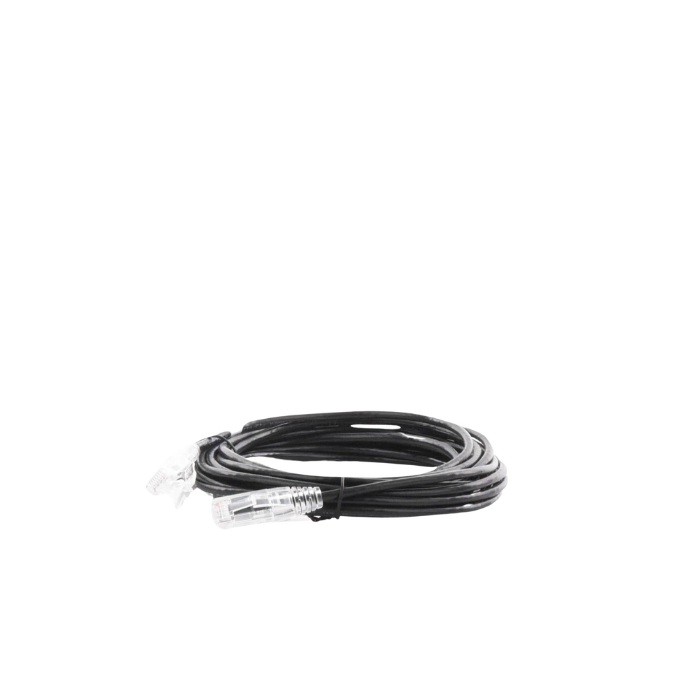 Cable de Parcheo Slim UTP Cat6A - 5 Metros (16.40 Pies) Negro, Di?metro Reducido (28 AWG) - Image 2