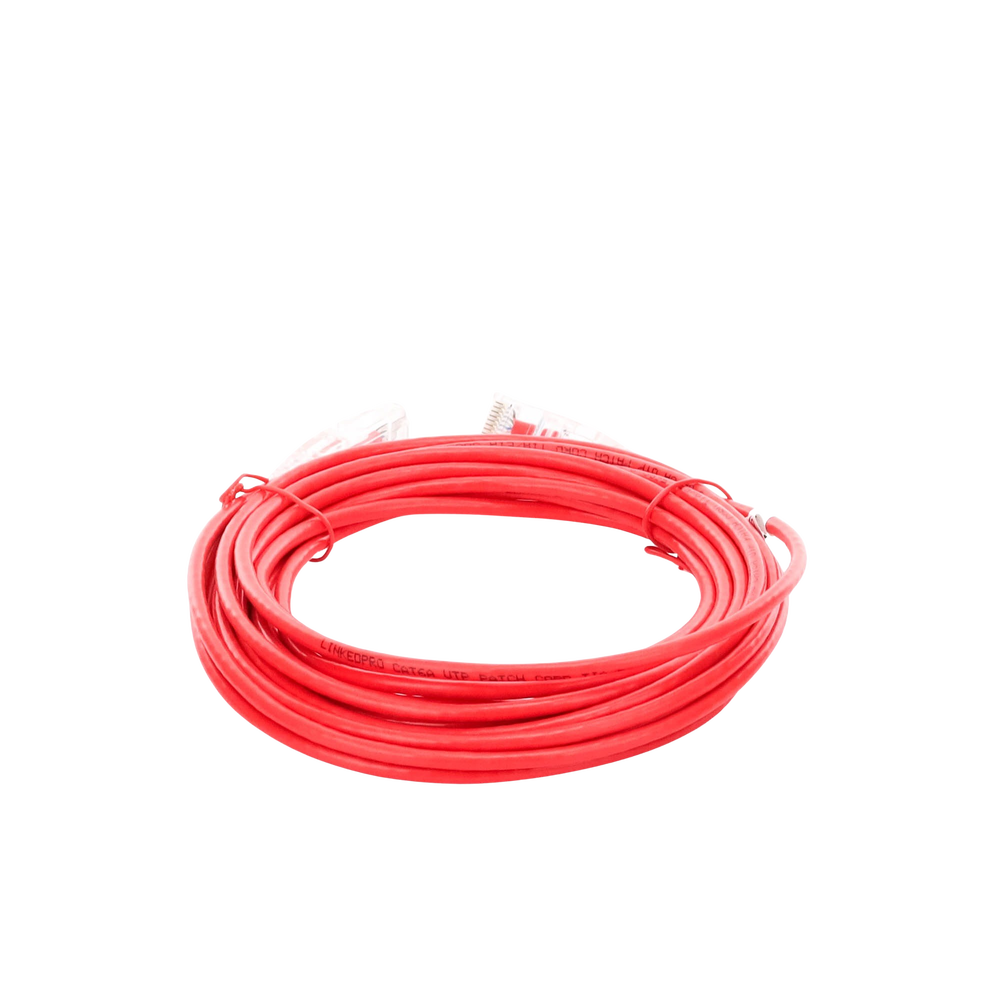 Cable de Parcheo Slim UTP Cat6A - 5 Metros (16.40 Pies) Rojo, Di?metro Reducido (28 AWG) - Image 4