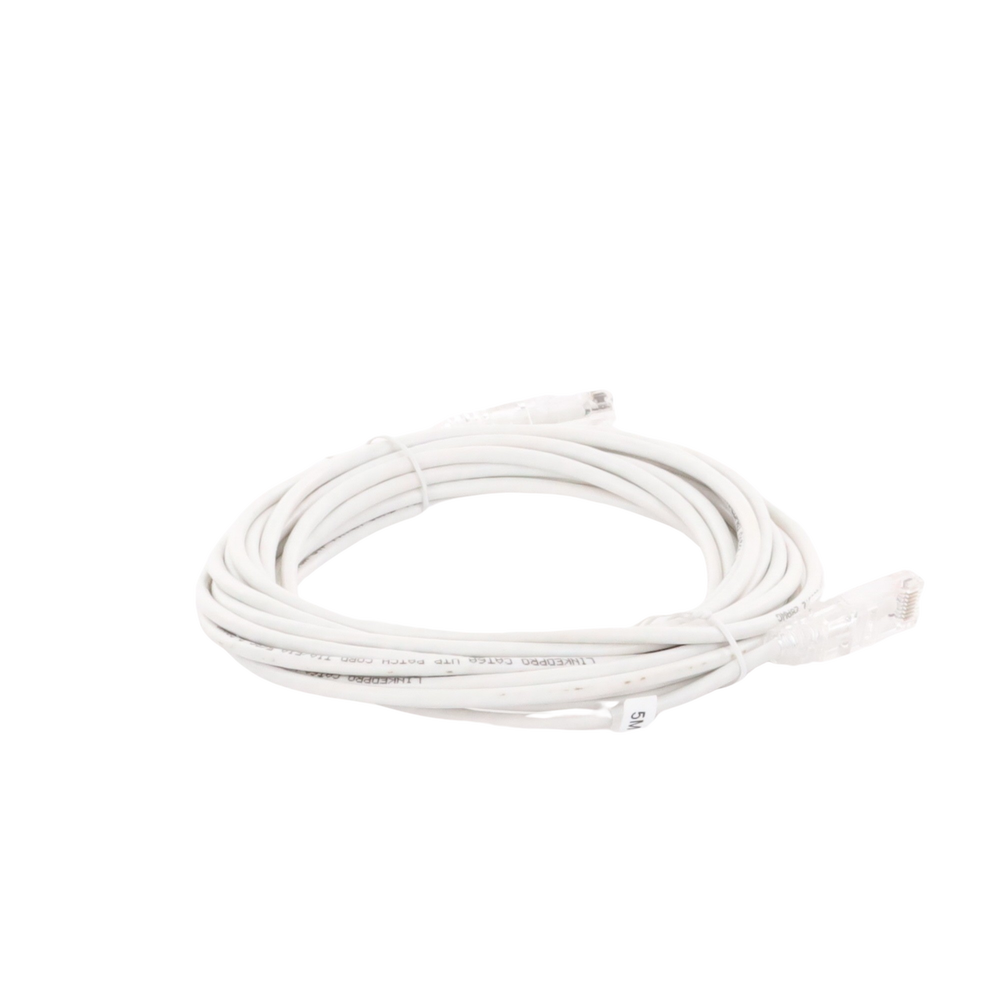 Cable de Parcheo Slim UTP Cat6A - 5 Metros (16.40 Pies) Blanco, Di?metro Reducido (28 AWG) - Image 5