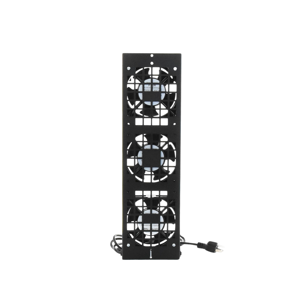 Kit de 3 Ventiladores 110 Vca (12 x 12 cm) con Clavija para Gabinete de Piso - Image 5