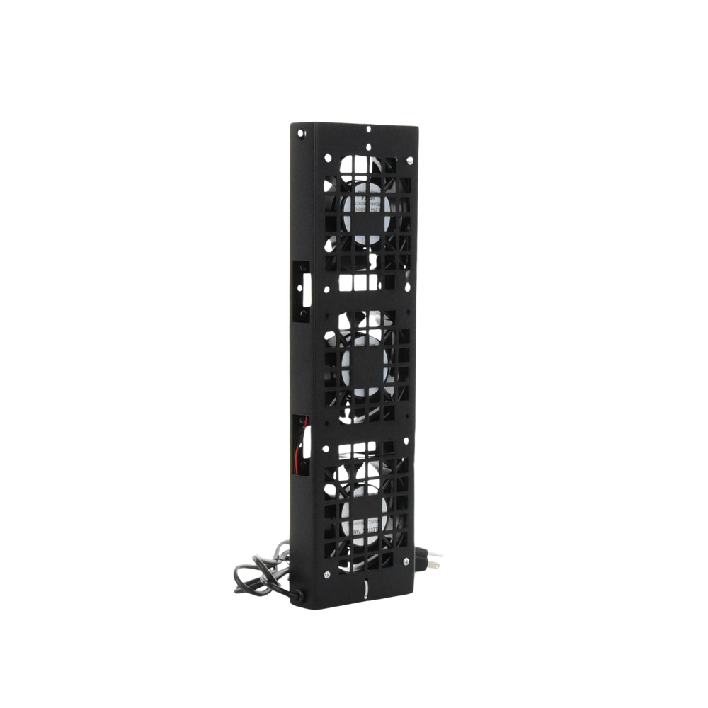 Kit de 3 Ventiladores 110 Vca (12 x 12 cm) con Clavija para Gabinete de Piso - Image 6