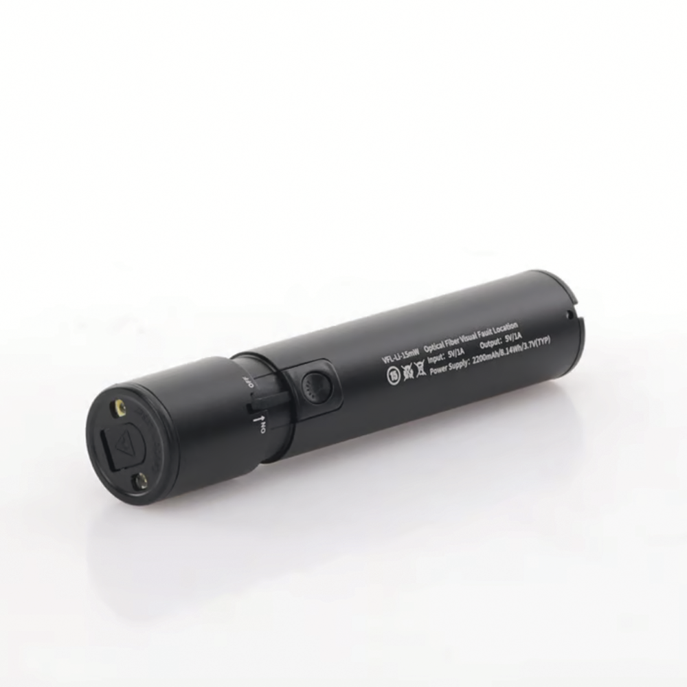 Localizador Visual de Fallos (VFL) / Para Conectores SC, FC, ST / Hasta 8-10 km de Distancia / Recargable por Puerto USB - Image 3