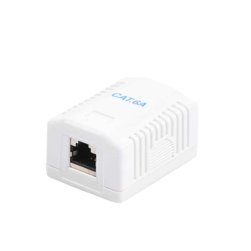 Caja de Pared con 1 Puerto, Incluye 1 Jack STP Cat6A - Image 2