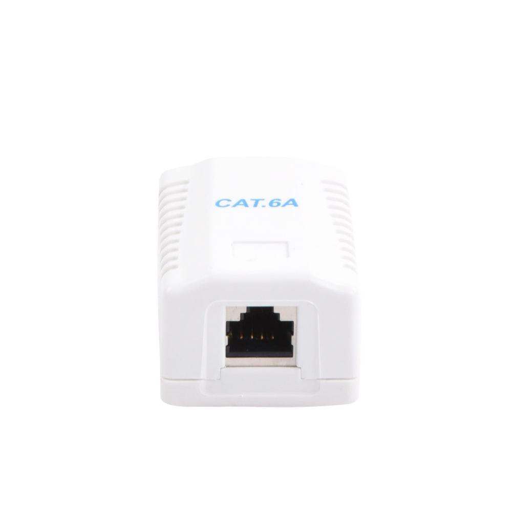 Caja de Pared con 1 Puerto, Incluye 1 Jack STP Cat6A - Image 4
