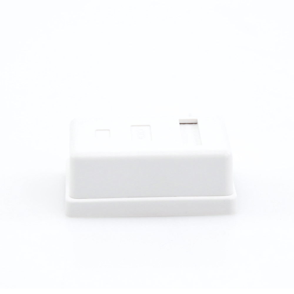 Caja de Pared con 1 Puerto Keystone, Incluye Jack Cat5e - Image 5