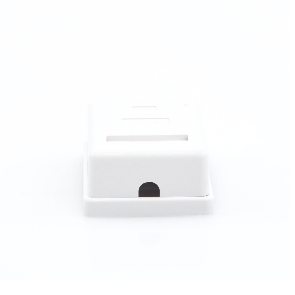 Caja de Pared con 1 Puerto Keystone, Incluye Jack Cat5e - Image 4