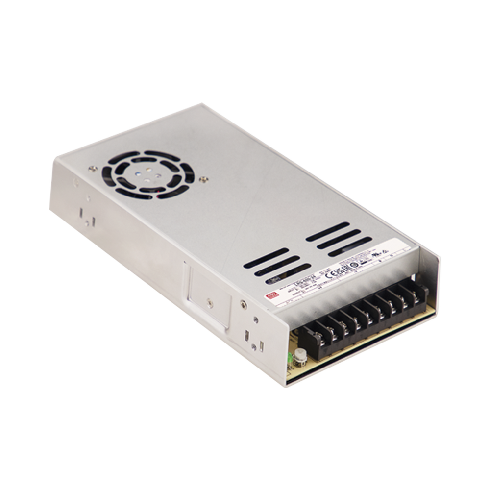 Fuente de Poder Industrial Conmutada 600W de Potencia, 24Vcc, 25A