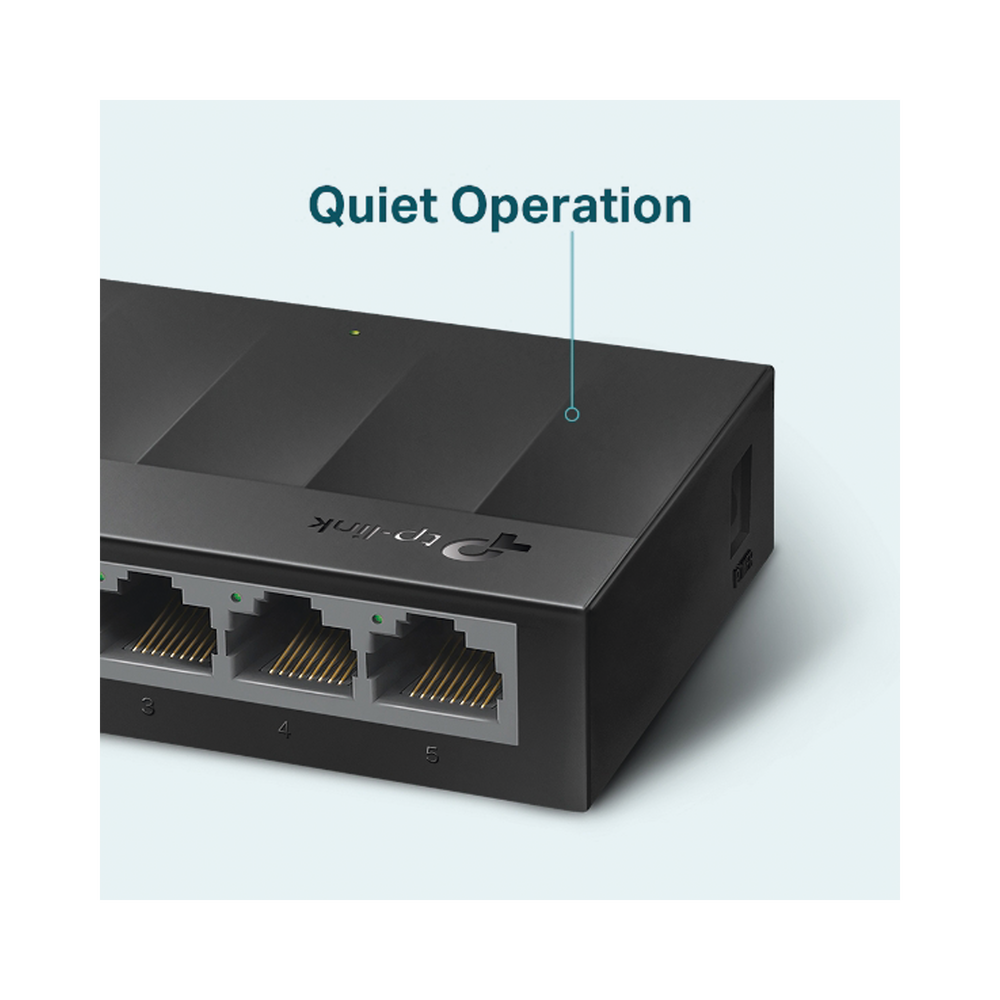 Switch para escritorio 5 puertos 10/100/1000Mbps - Image 4