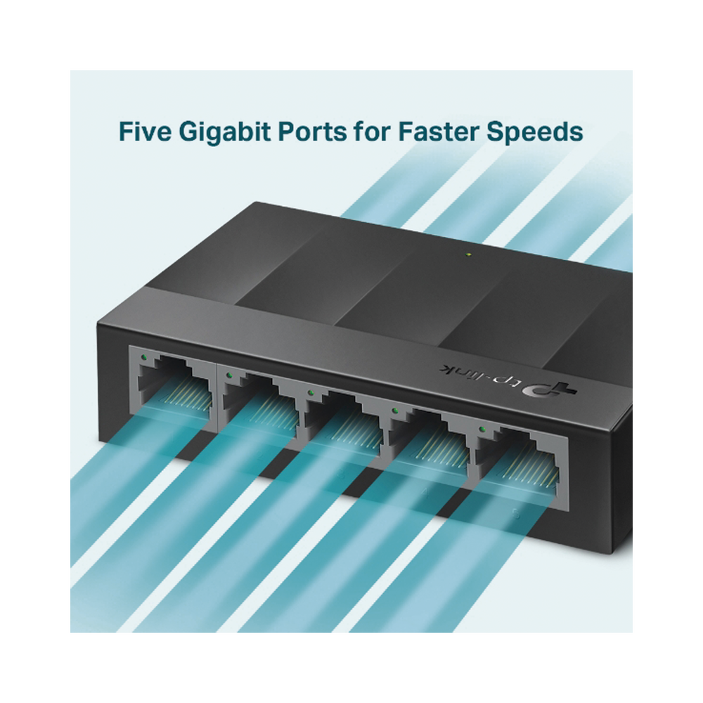 Switch para escritorio 5 puertos 10/100/1000Mbps - Image 5