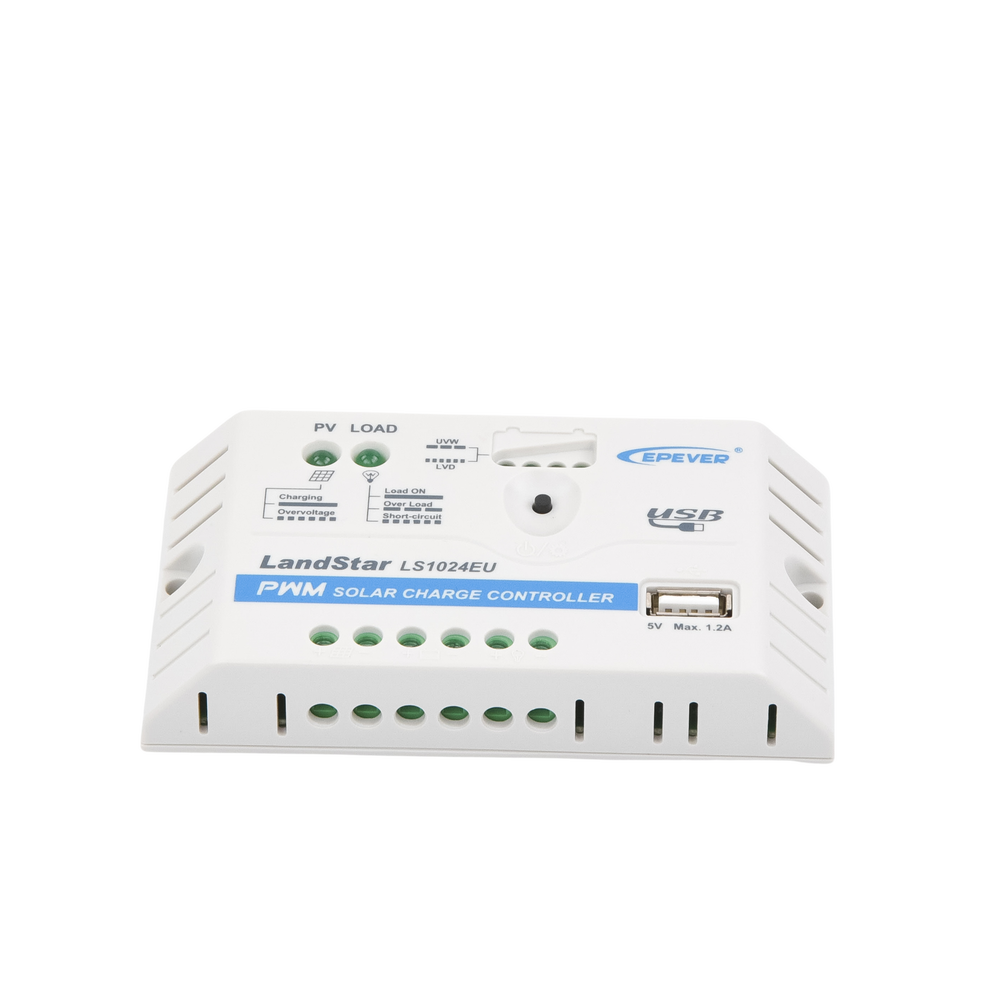 Controlador Solar PWM 12/24 V 10 A, Salida USB - Image 3