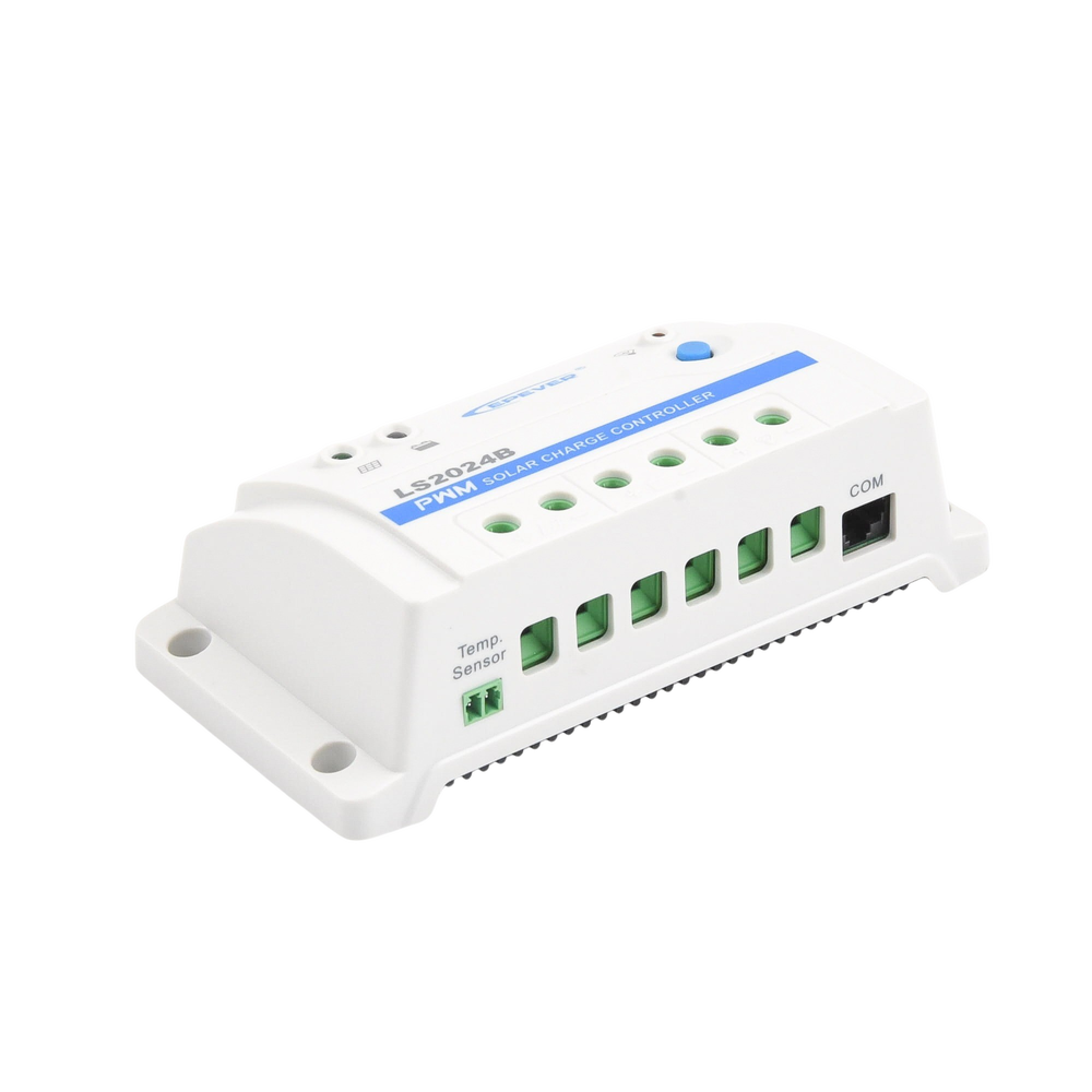 Controlador Solar de Carga y Descarga PWM 12/24V 20A, Parámetros Configurables - Image 2