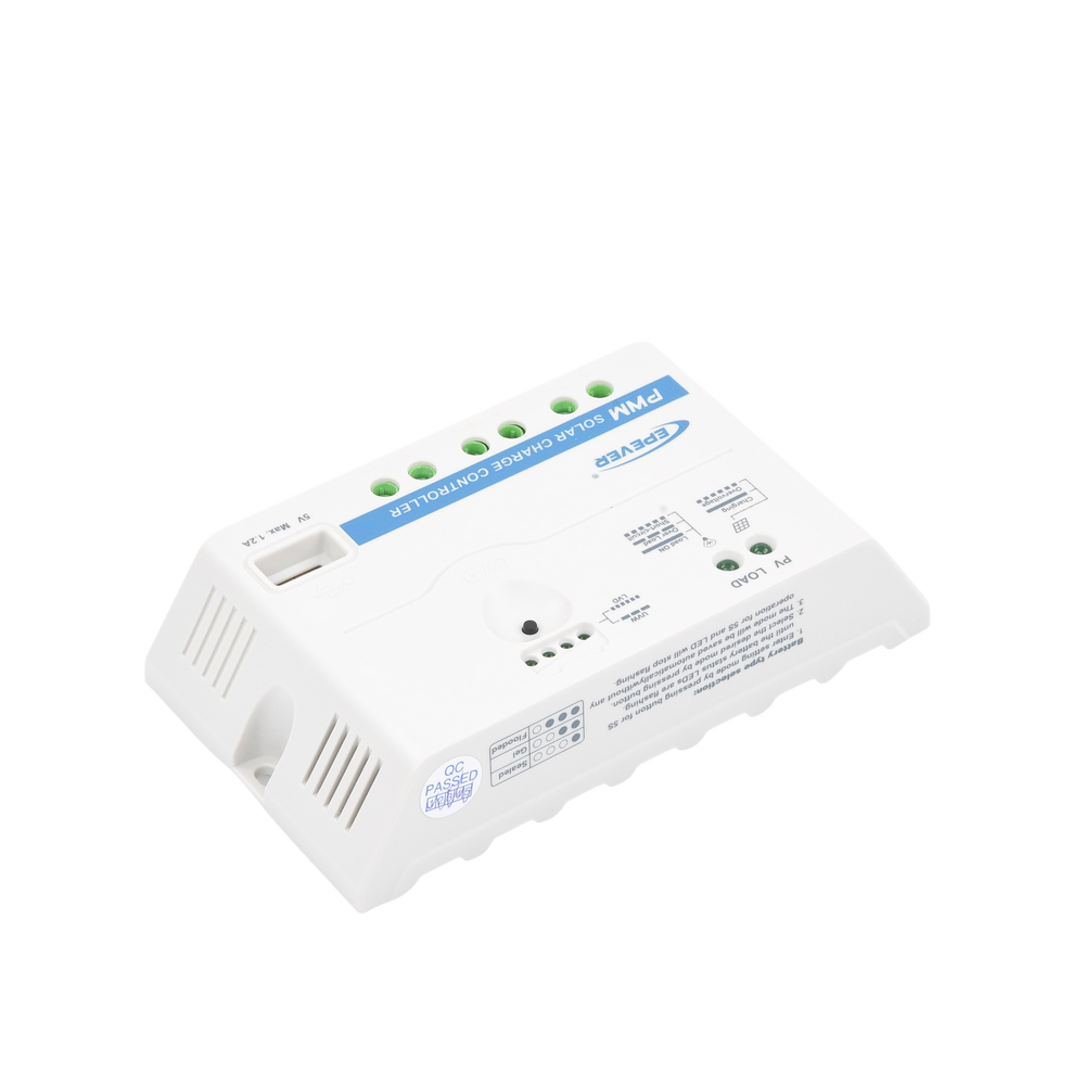 Controlador Solar PWM 12/24 V 20 A, Salida USB - Image 4