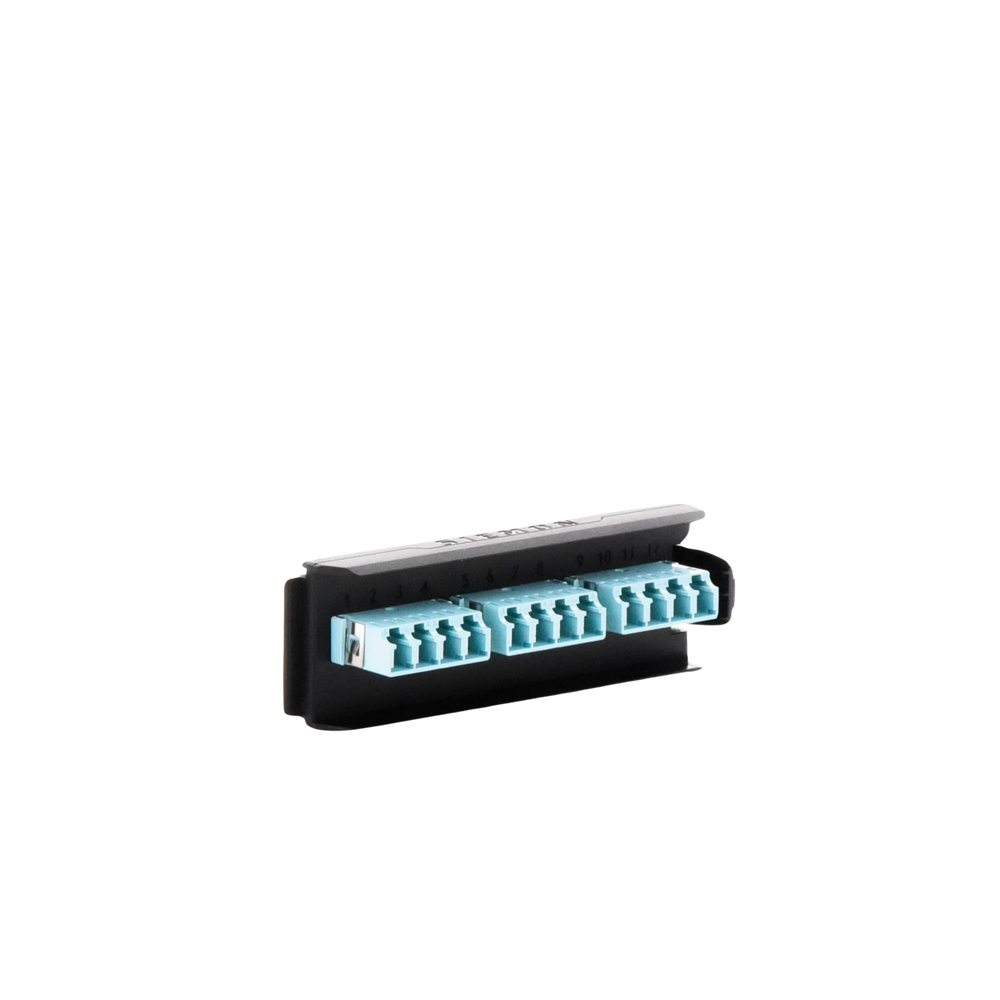 Placa Acopladora LightVerse, 6 Conectores D?plex LC/UPC, Acepta hasta 12 Fibras Multimodo OM3 y OM4 (No Shuttered) - Image 3