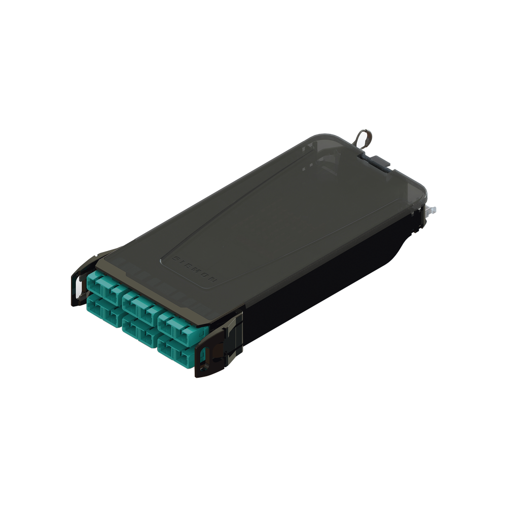 Cassette para Empalme (Fusi?n) LightVerse, Hasta 12 Fibras, Conectores SC/UPC Shuttered, para Fibra Multimodo OM4, 900um, 1 Metro (3.28 Pies)