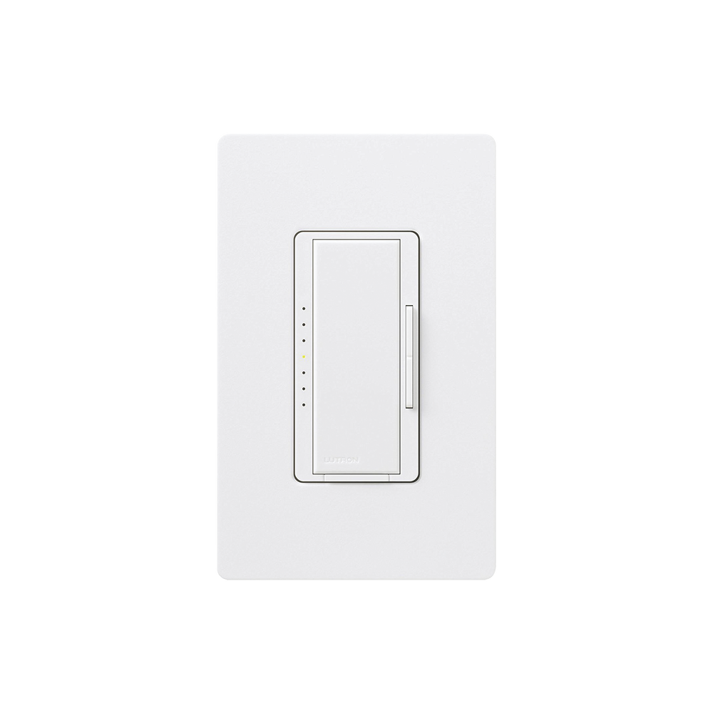 Dimmer 3 hilos/unico polo, 150W CFL/LED o 600 inc/hal