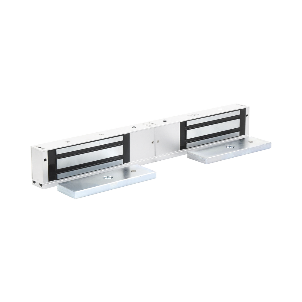 Chapa Magnética Doble para Aplicación en Puertas de Doble Hoja. 1200 lbs(x 2). LED - Image 3