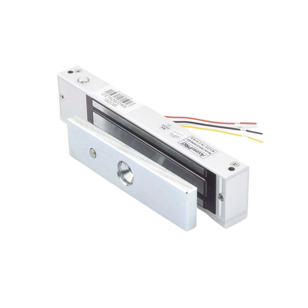 Chapa magnética de 350 lbs / Con LED indicador / Para uso en interior - Image 2