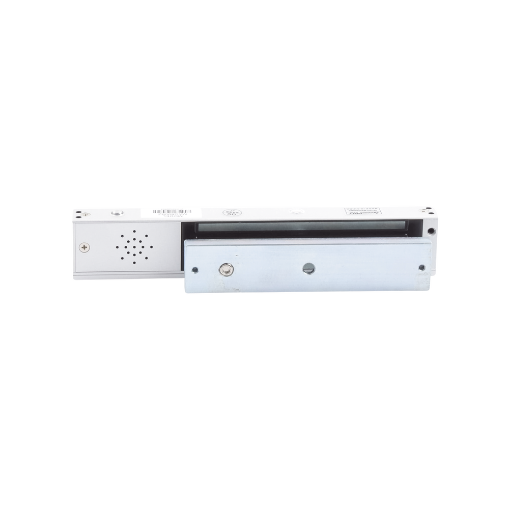 Chapa magnética 600Lb con Buzzer de alarma de puerta mantenida abierta / LED indicador de estado / Sensor de estado de placa/ Libre de Magnetismo Residual