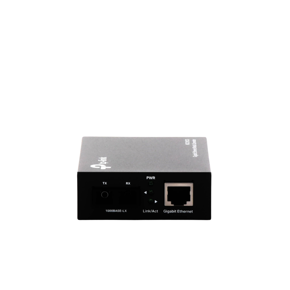 Convertidor Fibra Óptica Monomodo / 1 Puerto RJ45 10/100/1000 Mbps / Puerto Fibra Óptica SC 1000 Mbps / Hasta 20 Km / Plug and Play - Image 4