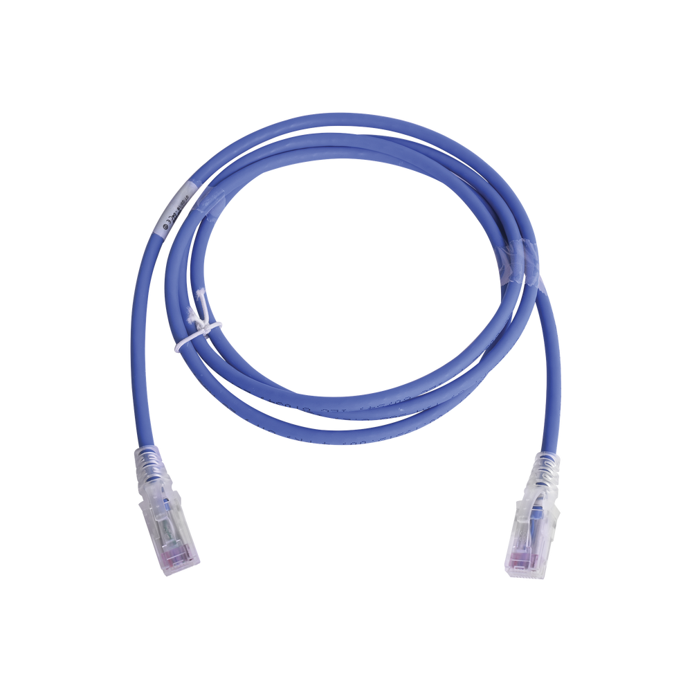 Patch Cord MC6 Modular Cat6 UTP, CM/LS0H, 1.52 Metros (5 Pies), Color Azul, Versi?n Bulk (Sin Empaque Individual)