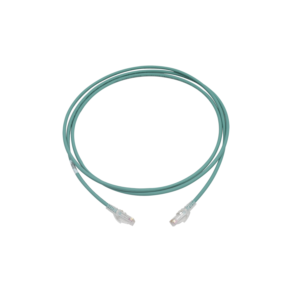 Patch Cord MC6 Modular Cat6 UTP, CM/LS0H, 2.13 Metros (7 Pies), Color Verde