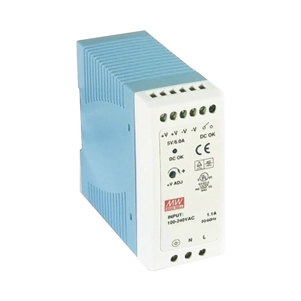 Fuente de poder Industrial Riel Din 12Vcc, 40W