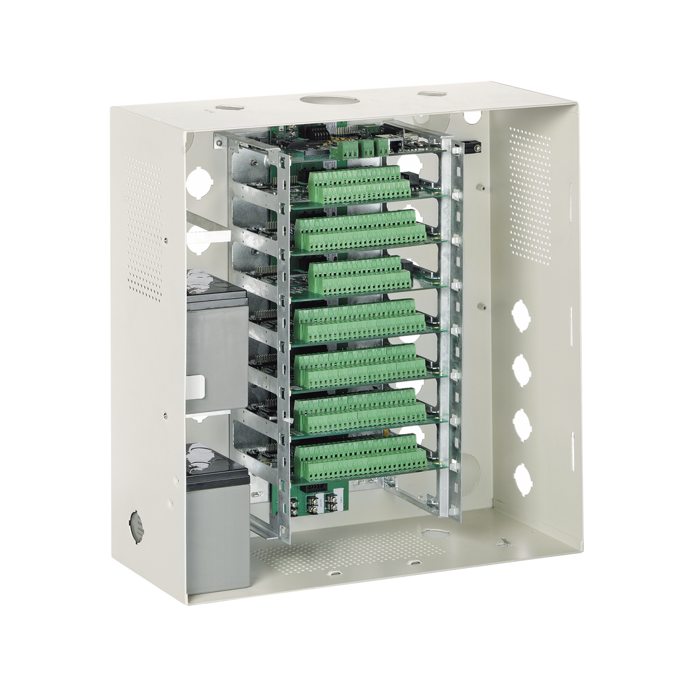 Gabinete metálico para 9 tarjetas de la serie EXPANSE