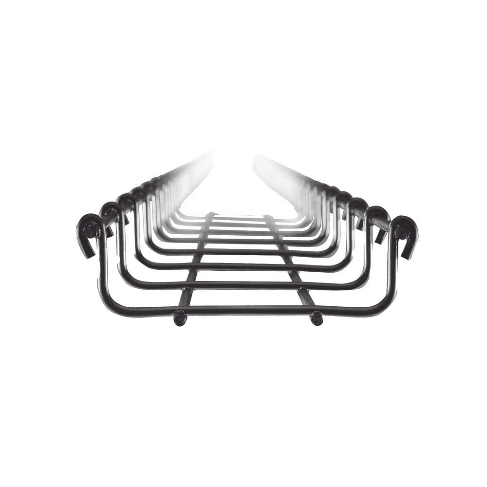 Charola Tipo Malla 33/100 mm, Acabado Electro Zinc, Hasta 53 Cables Cat6, Tramo de 3 Metros