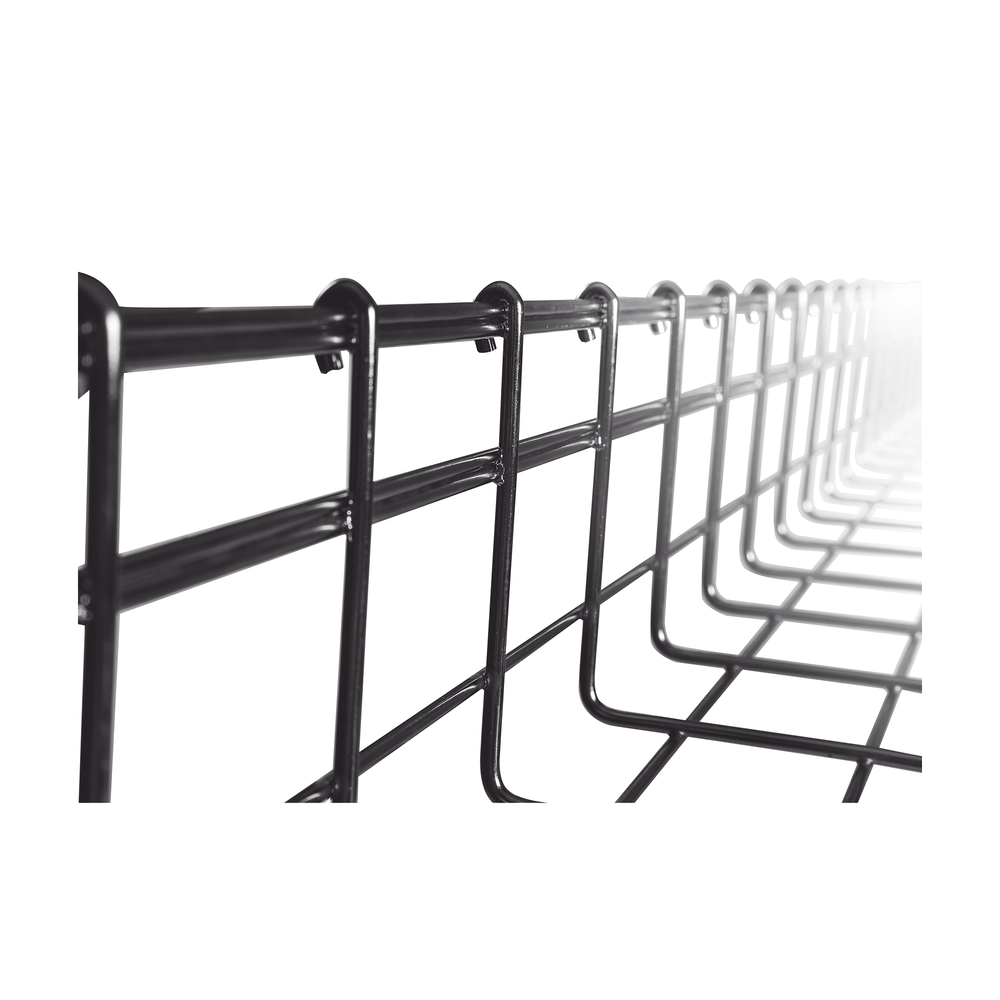 Charola Tipo Malla 116/150 mm, Acabado Electro Zinc, Hasta 277 Cables Cat6, Tramo de 3 Metros - Image 3