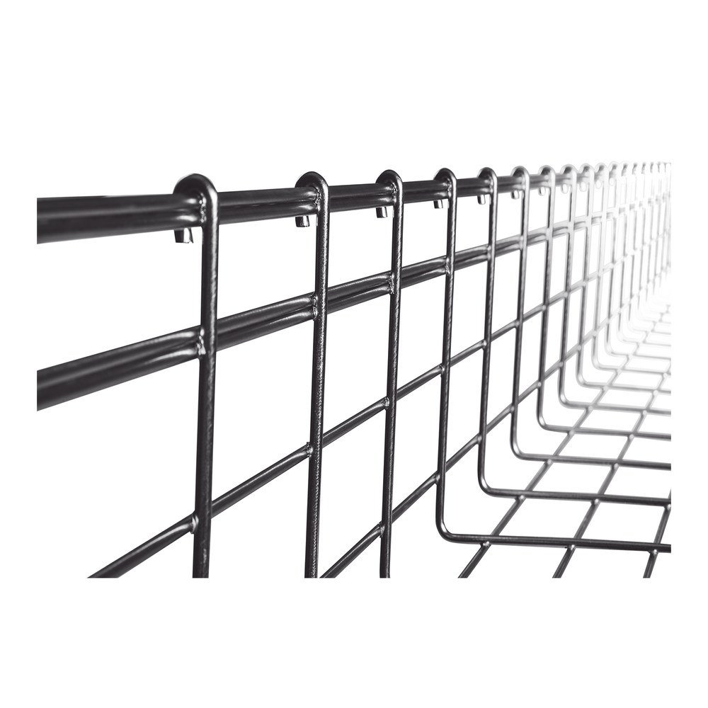 Charola Tipo Malla 116/200 mm, Acabado Electro Zinc, Hasta 369 Cables Cat6, Tramo de 3 Metros - Image 3