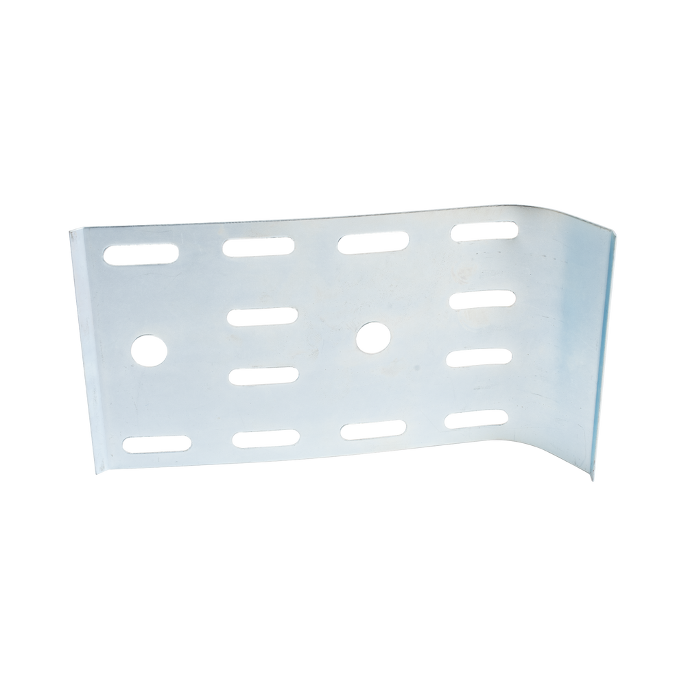 Bajada para cable sin ranura 95 x 175 mm, con acabado Electro Zinc