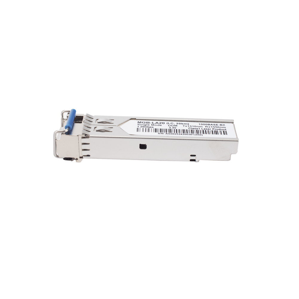 Transceptor WDM mini-Gbic SFP 1G LC TX:1310nm RX:1550 para fibra Mono Modo 20 Km, Requiere MGB-LB20 - Image 4