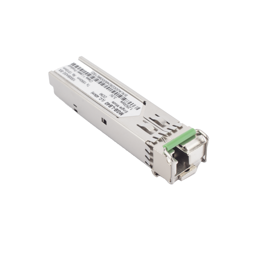 Transceptor mini-Gbic SFP 1G LC TX:1550nm RX:1310 para fibra Mono Modo 40 Km WDM, Requiere MGB-LA40 - Image 2