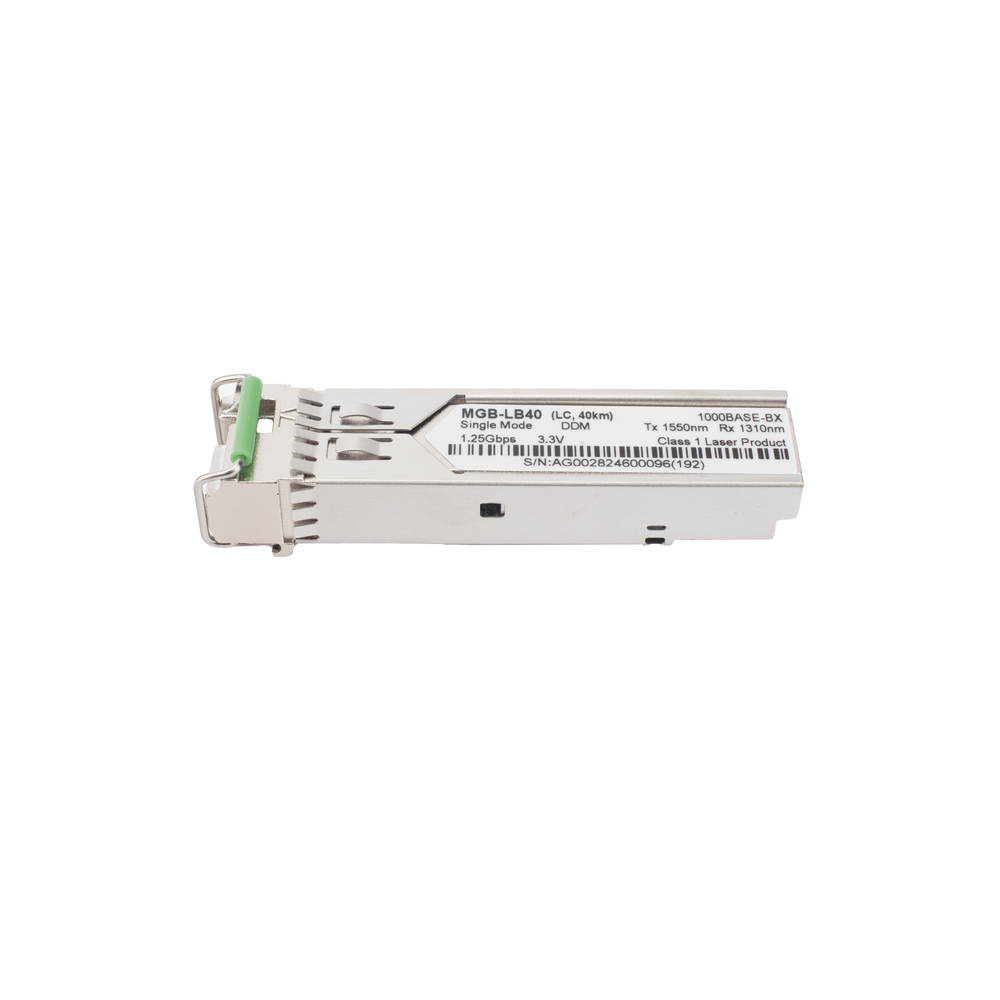 Transceptor mini-Gbic SFP 1G LC TX:1550nm RX:1310 para fibra Mono Modo 40 Km WDM, Requiere MGB-LA40 - Image 4