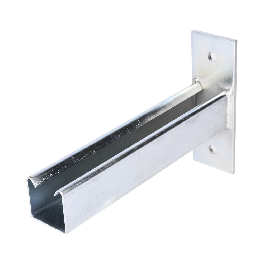 Ménsula Unicanal, 200mm, con acabado Electro Zinc - Image 4