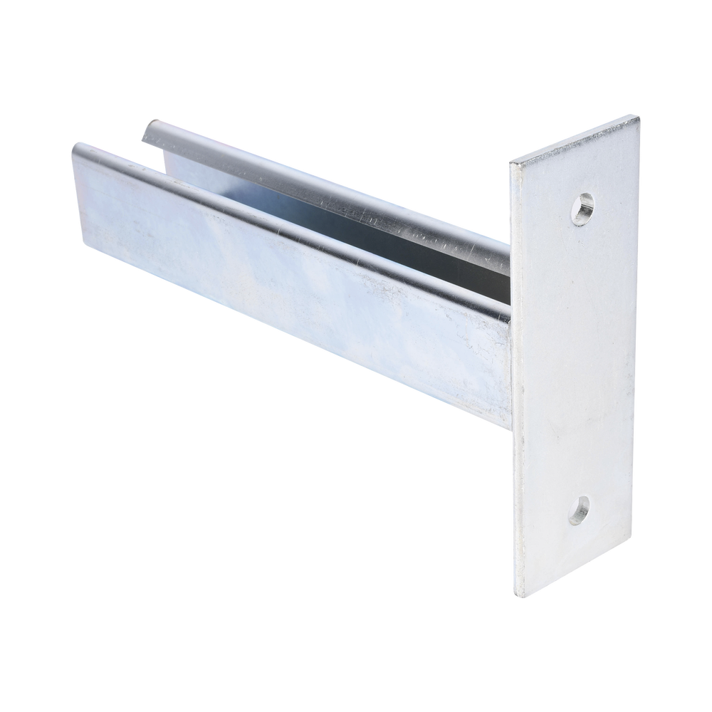 Ménsula Unicanal, 200mm, con acabado Electro Zinc - Image 3