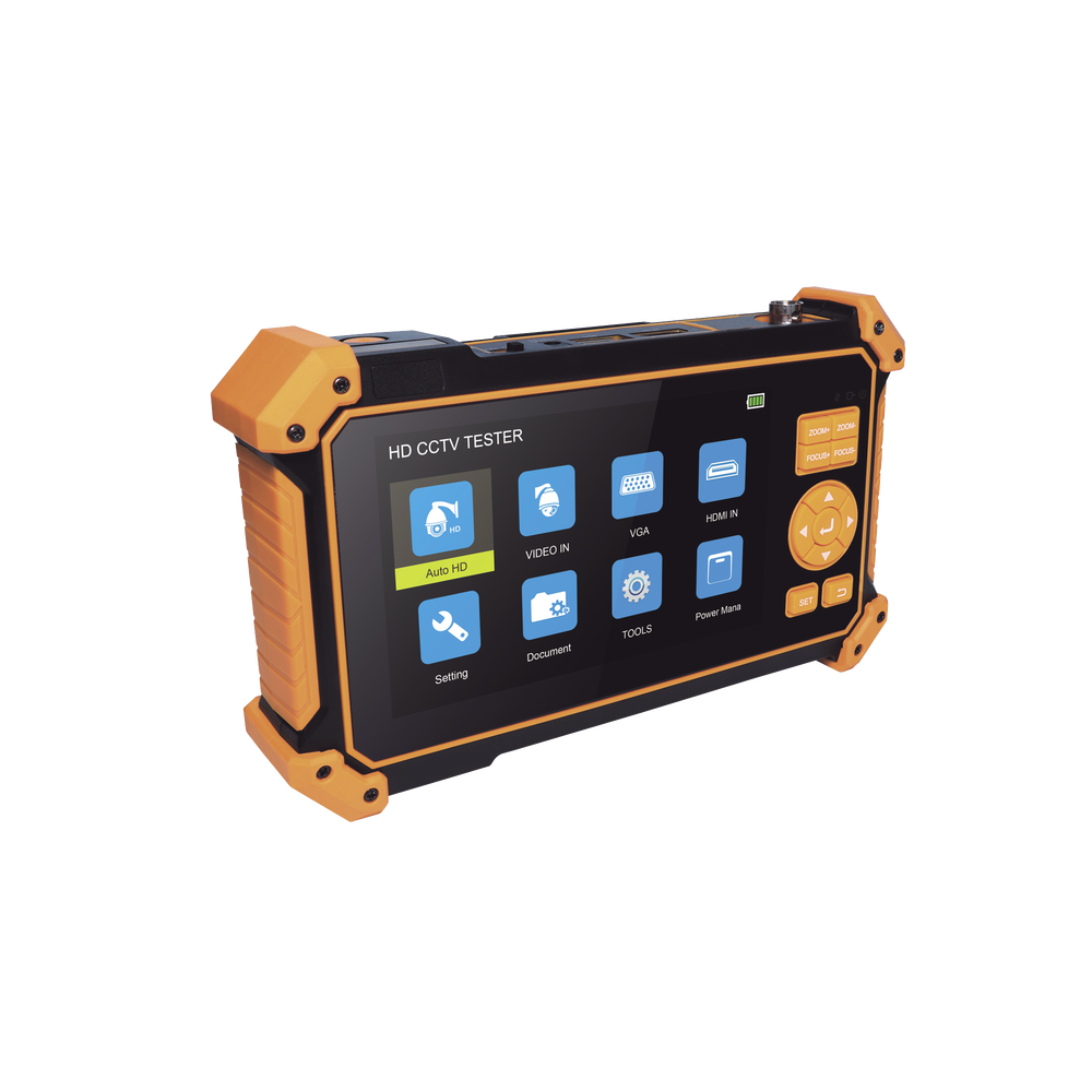 Prueba de cámara analógica / TVI de 8 MP, CVI de 8 MP, AHD de 8 MP / Entrada VGA, soporta 1920x1200P 60FPS / Entrada HDMI, soporte 4K 30FPS