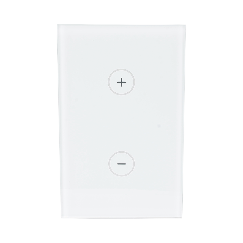 (ZWAVE) Dimmer panel táctil touch inalámbrico Zwave Plus. Compatible con Hubitat HC8, Álula M2M, otros