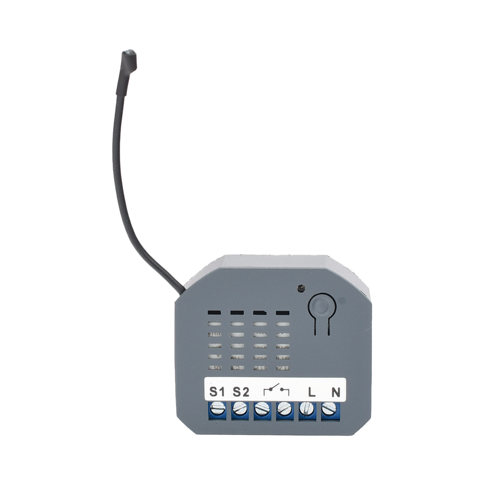 (ZWAVE) Micro modulo On/Off , para 1 circuito, doble control