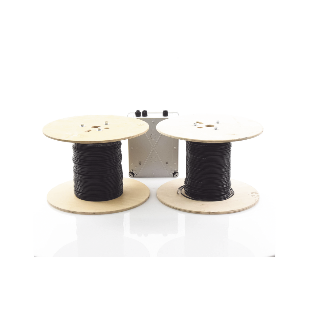 MICALERT Cable Sensor para Paredes, barandales, rejas rigidas / 2 zonas de 152 metros / 304 Metros de protección total/Tarjeta LPU400/Calibración via software - Image 4