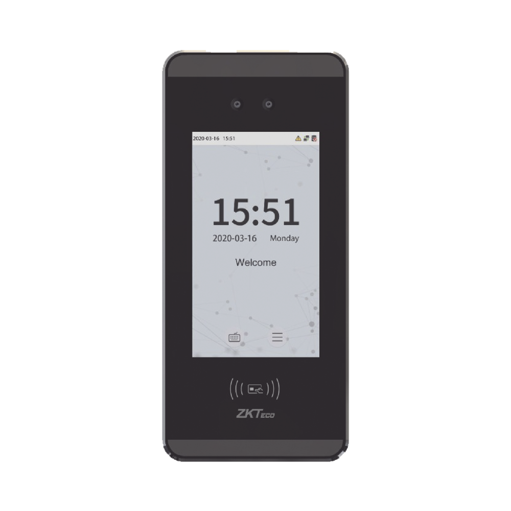 Terminal de reconocimiento Facial para 3,000 usuarios / Lector de tarjetas EM / Compatible con ZKBioCVAccess y ZKBioCVsecurity