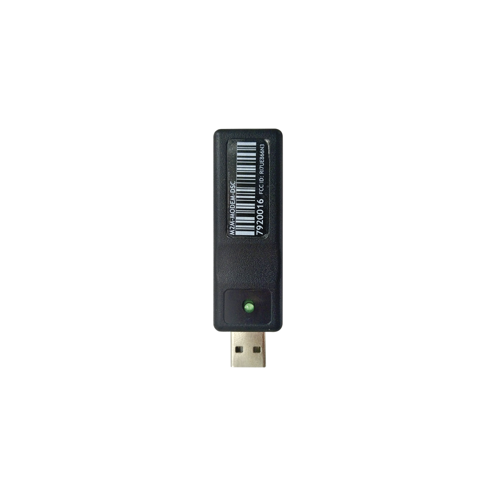 Modem tipo USB para Conexión de carga y descarga remota de comunicadores M2M con paneles DSC