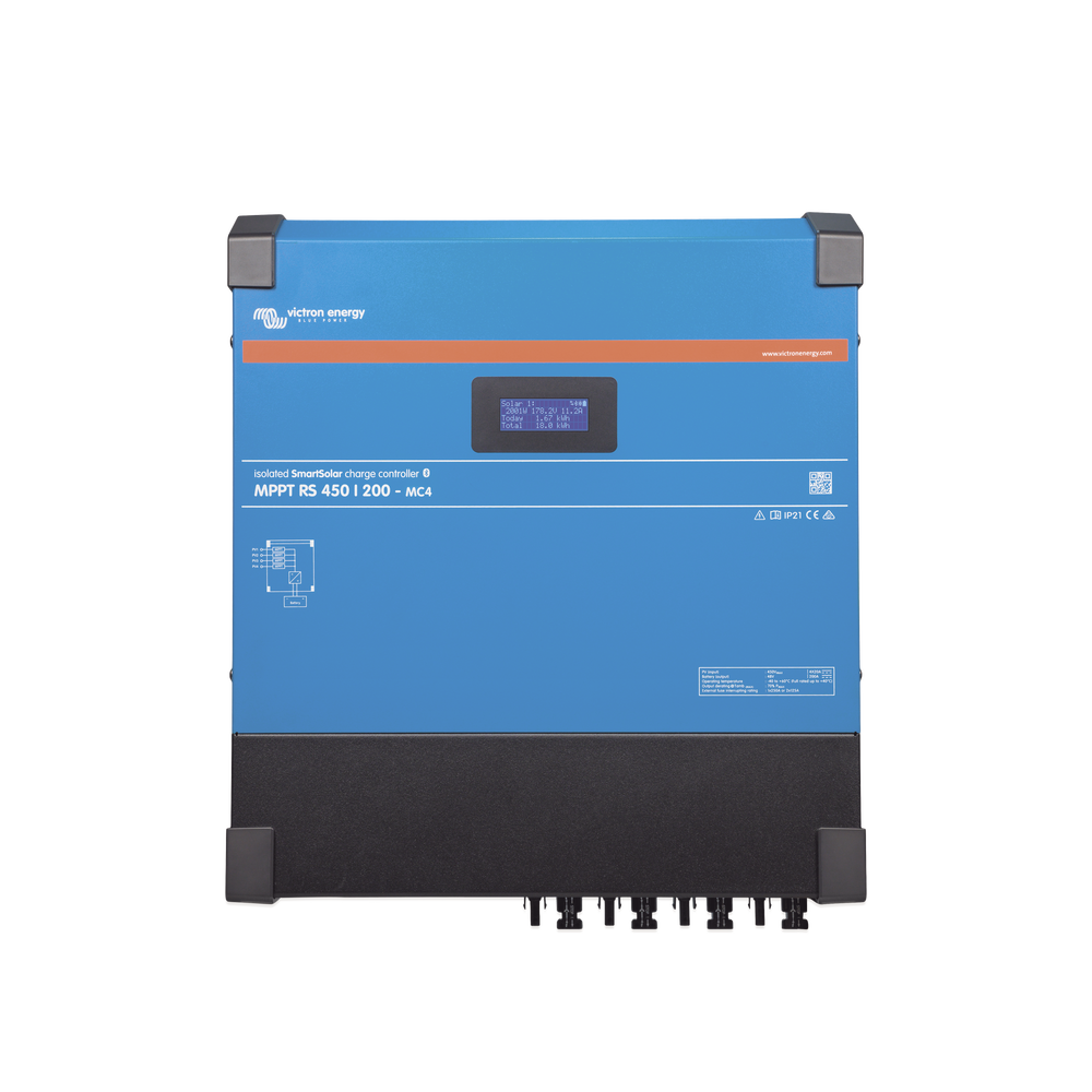 SmartSolar MPPT RS 450/100-MC4. Controlador Solar MPPT 100A, Voltaje: 48 Vcc. Para uso con Inv. Cargadores Victron - Image 2